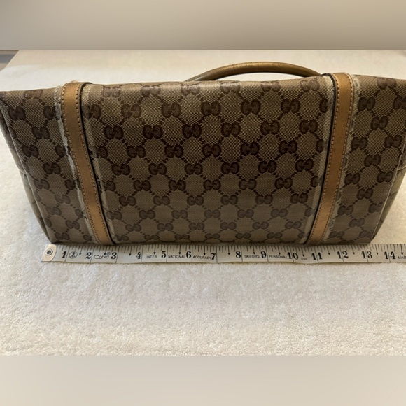 Gucci GG Gold Crystal Tote Bag.. - Picture 12 of 15